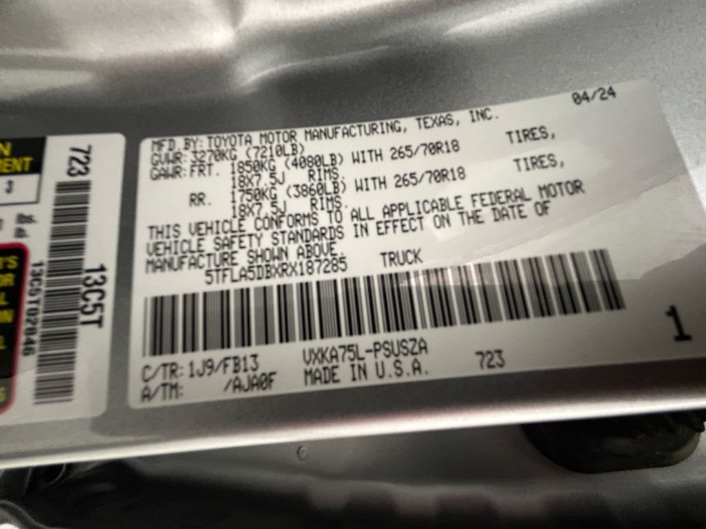 Used 2024 Silver Toyota SR5 image 20