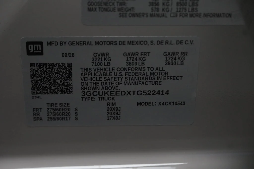 New 2026 White Sands Chevrolet RST image 43