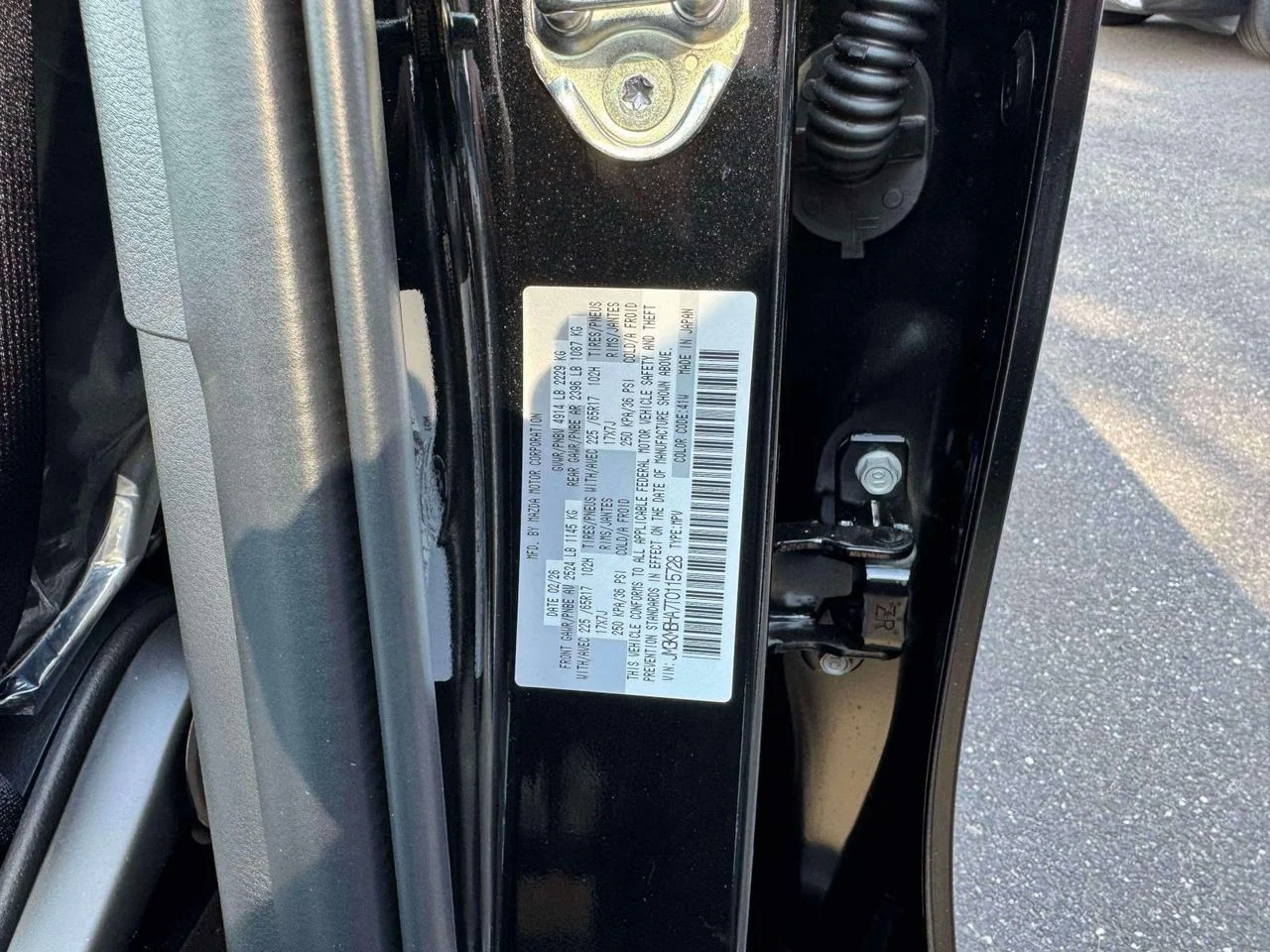 New 2026 Jet Black Mica Mazda 2.5 S Select AWD image 8