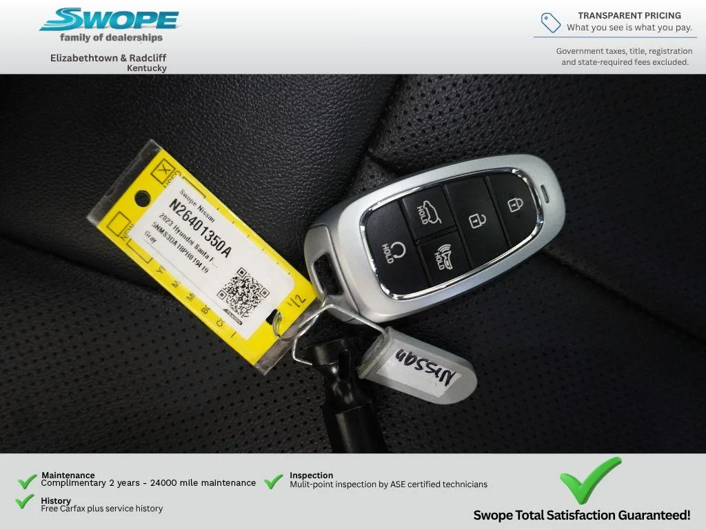 Used 2023 Hampton Gray Hyundai SEL Premium image 30