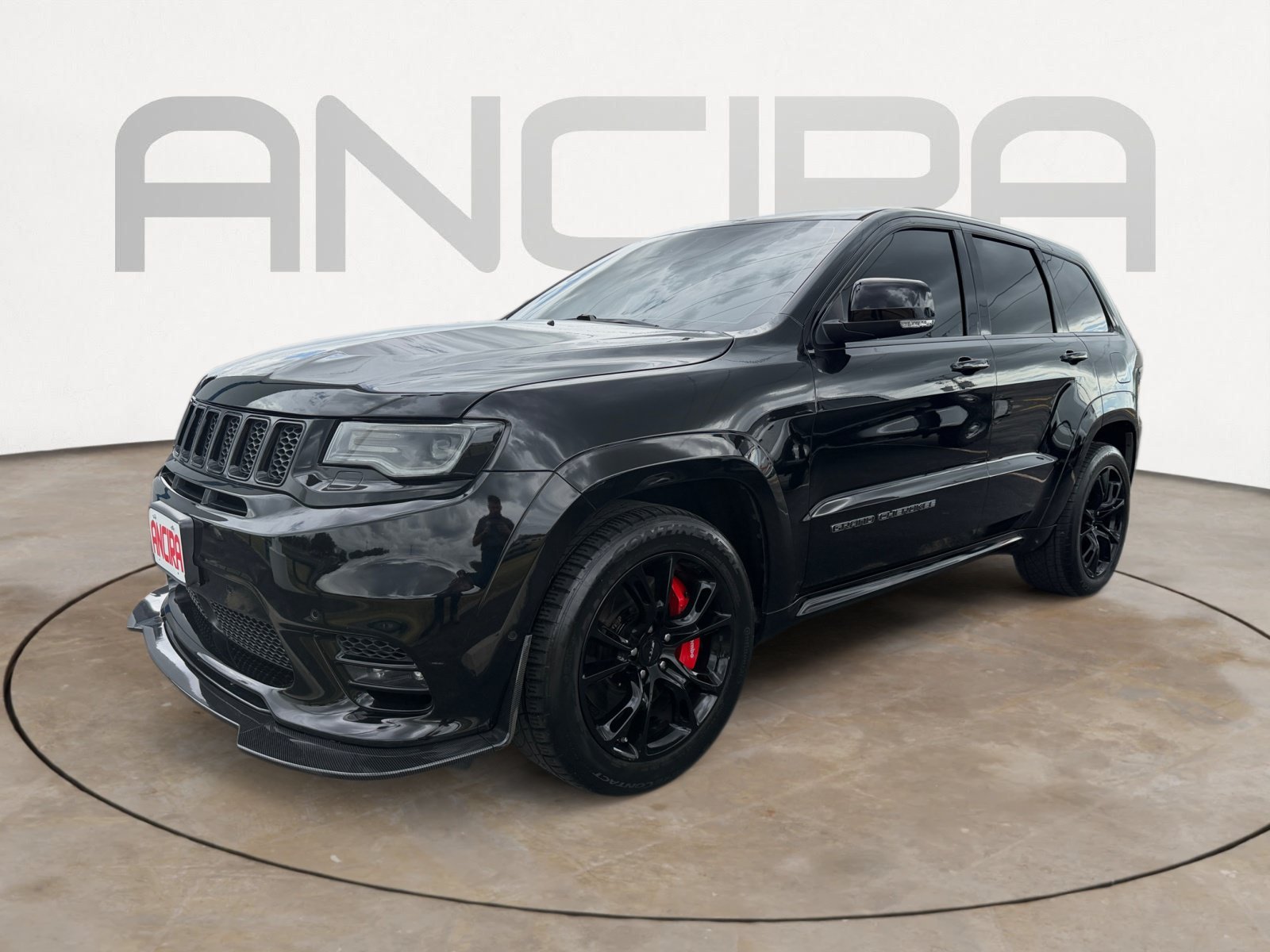 Used 2017 Diamond Black Jeep SRT image 3