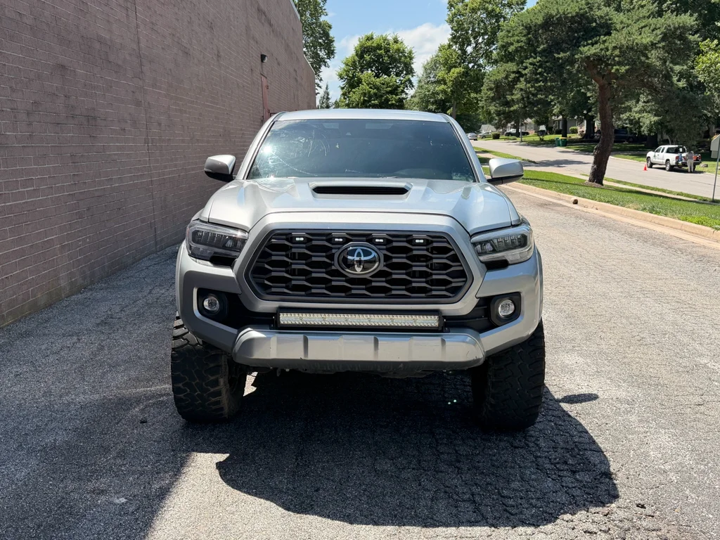 Used 2023 Celestial Silver Metallic Toyota TRD Sport image 2
