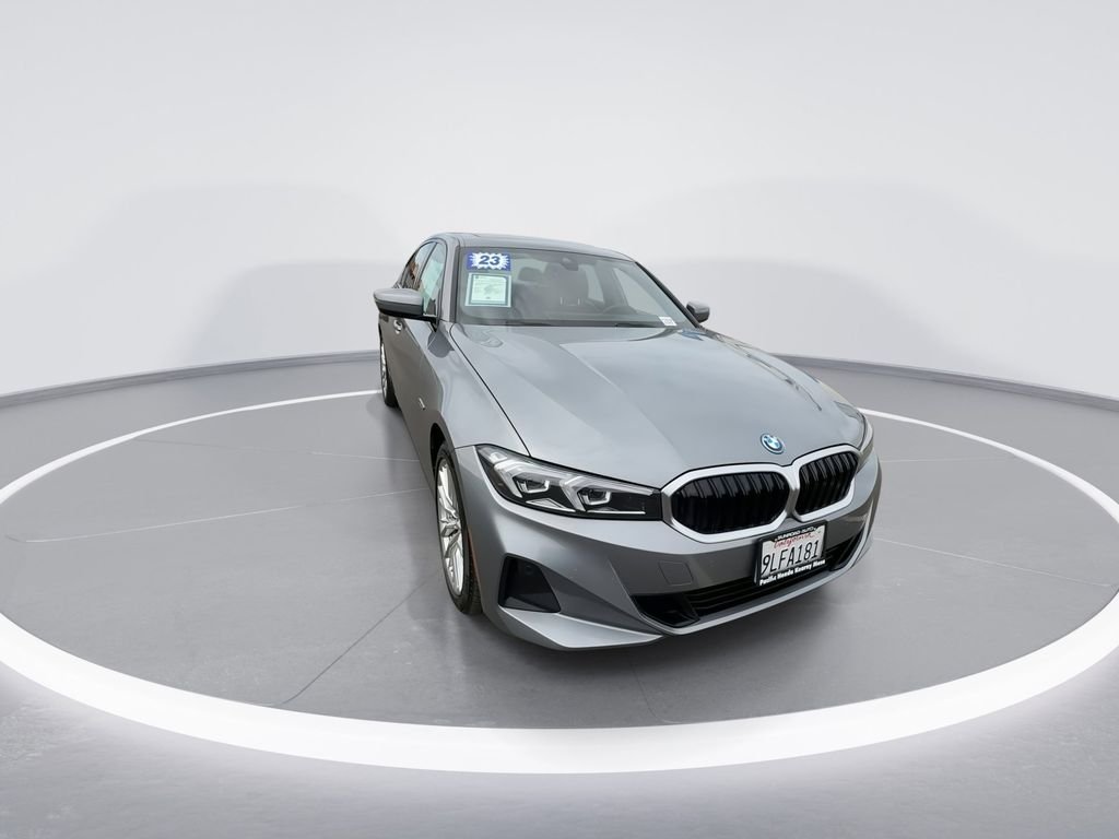 Used 2023 Gray BMW 330e xDrive image 2