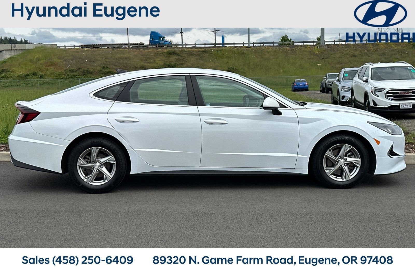 Used 2021 Hyundai Sonata SE with VIN 5NPEG4JAXMH078343 for sale in Eugene, OR