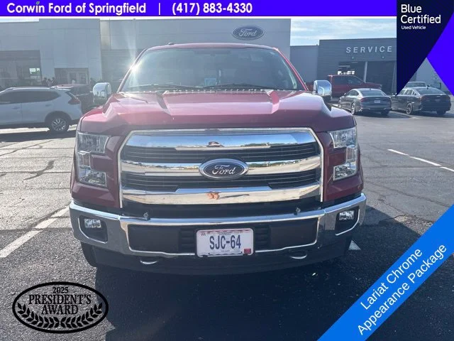 Used 2017 Red Ford Lariat image 10