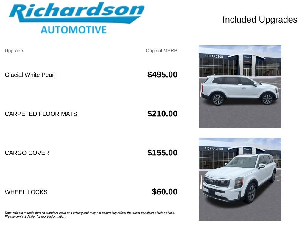 Used 2021 White Kia S image 6