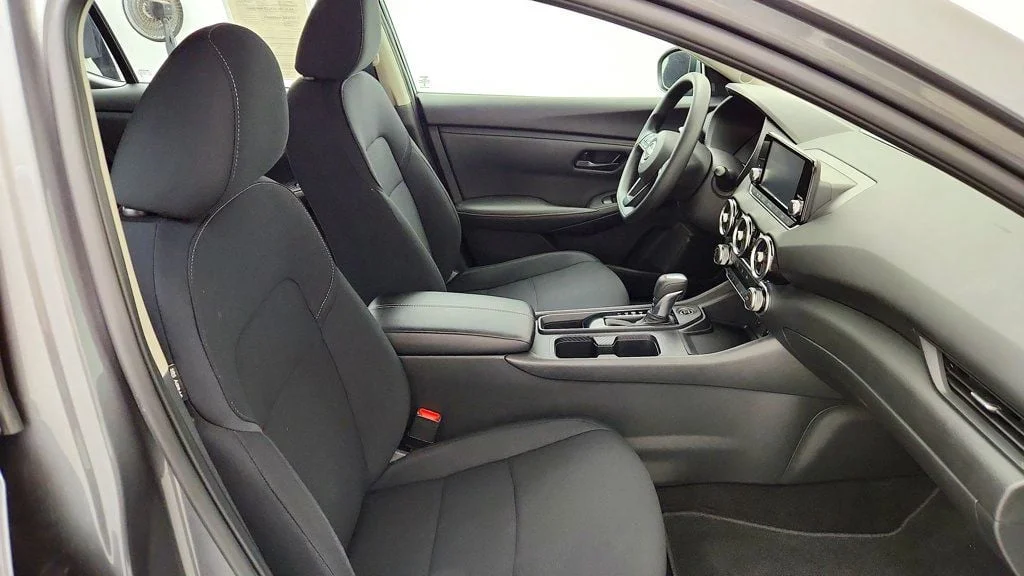 Used 2024 Atlantic Gray Metallic Nissan S CVT image 22