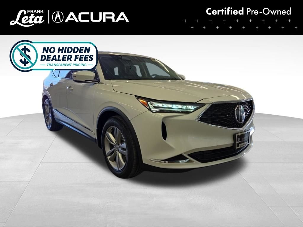 Certified Used 2023 Platinum White Pearl Acura  image 8
