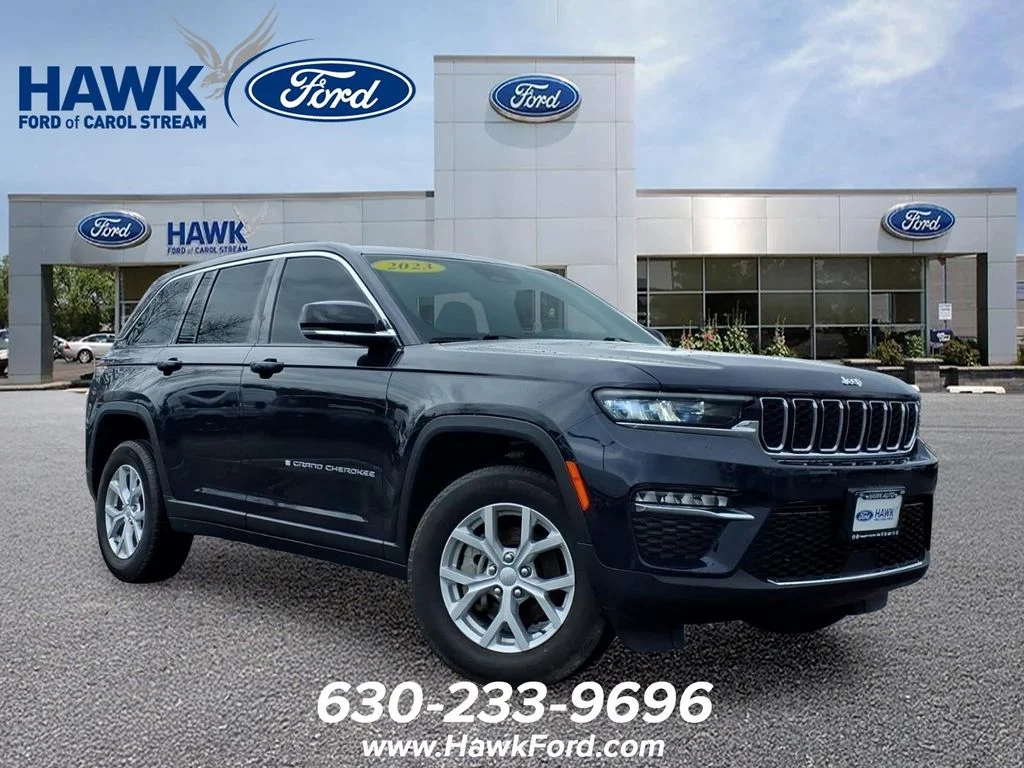 Used 2023 Black Jeep Limited image 1
