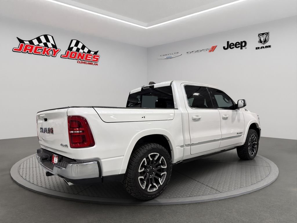 Used 2025 Ivory White Tri-Coat Pearlcoat Ram Limited image 41
