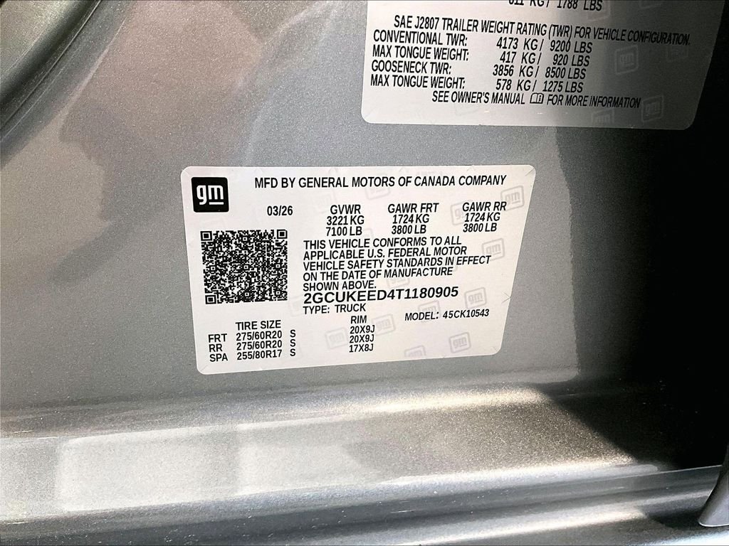 Used 2026 Gray Chevrolet RST image 37