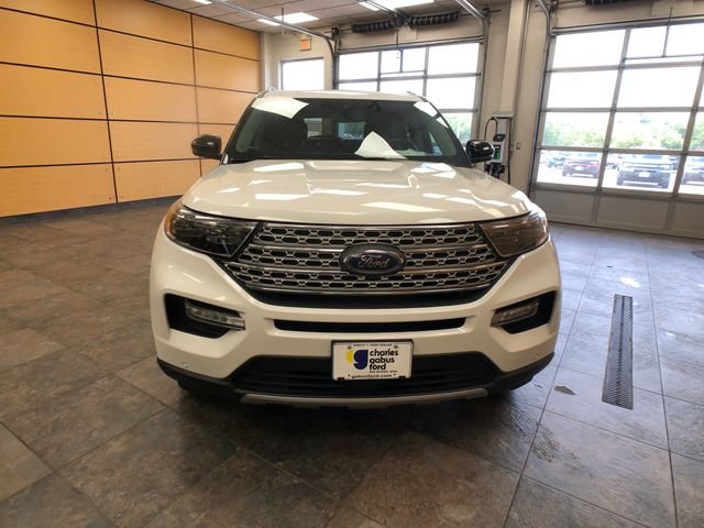 Certified Used 2022 White Metallic Ford Limited image 2