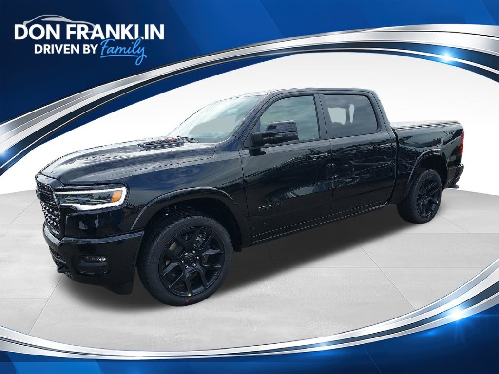 New 2027 Diamond Black Crystal Pearl-Coat Exterior Paint RAM Limited image 1