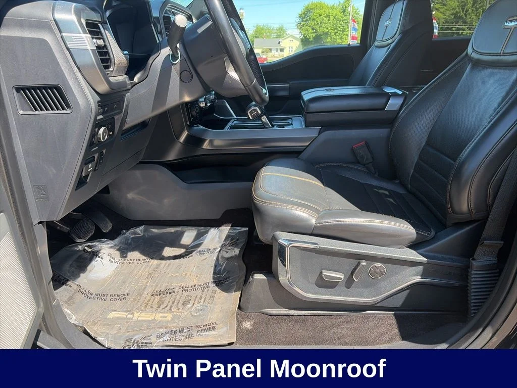 Certified Used 2021 Black Metallic Ford Platinum image 19