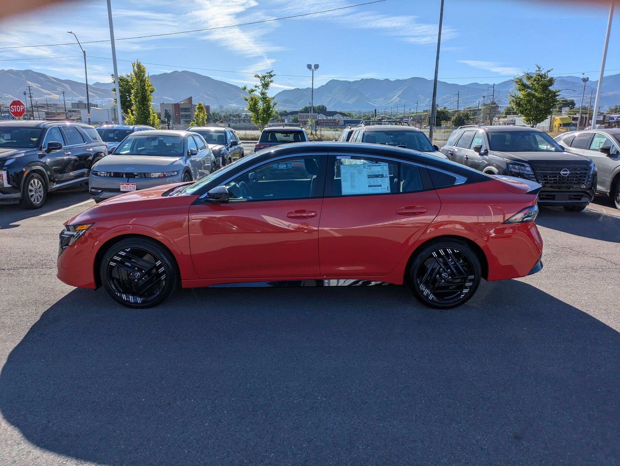 New 2026 Energetic Ember / Super Black Two-tone Nissan SR image 7