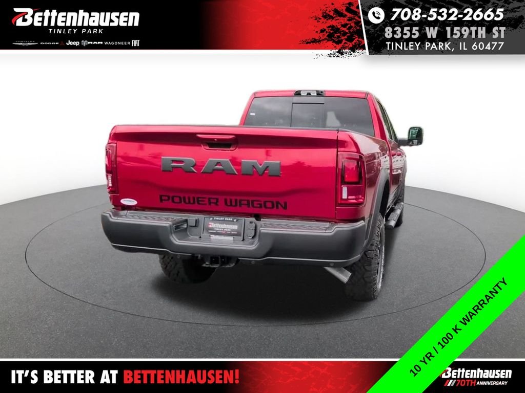 New 2026 Molten Red Pearl-Coat Exterior Paint RAM Power Wagon image 7