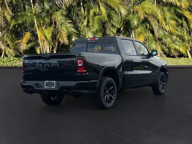 New 2026 Diamond Black Crystal Pearl-Coat Exterior Paint RAM Laramie image 5