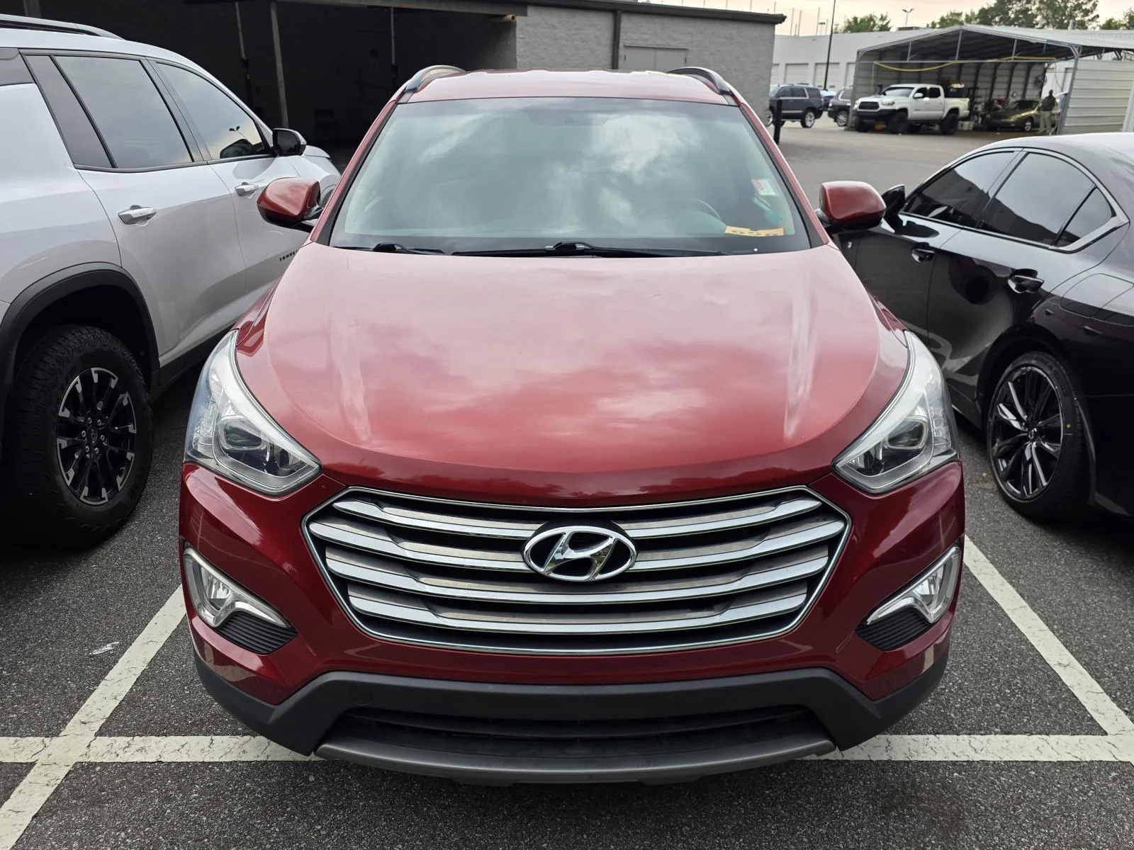 Used 2014 Hyundai Santa Fe GLS with VIN KM8SM4HF3EU037164 for sale in Mobile, AL