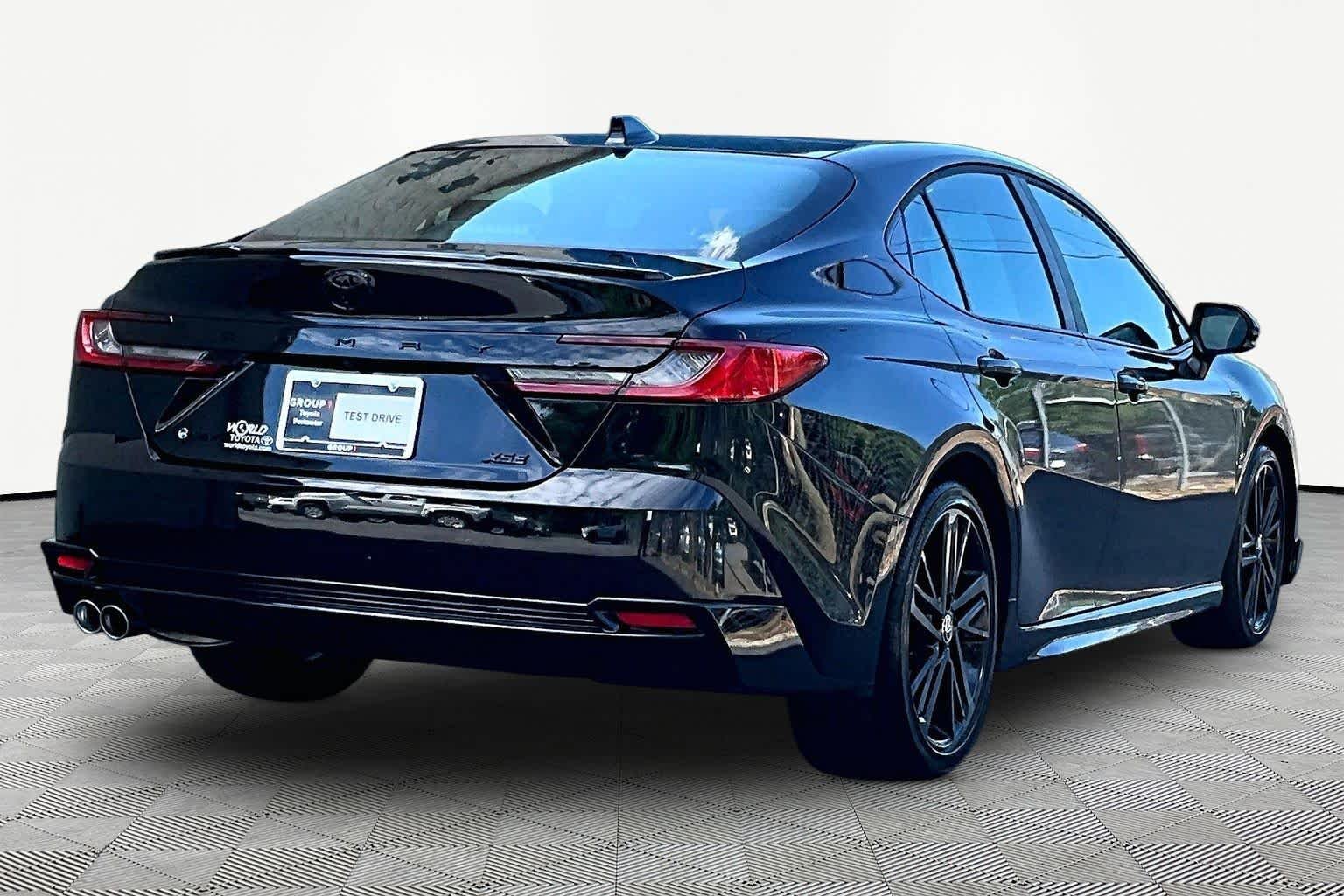 Used 2025 Midnight Black Metallic Toyota XSE image 13