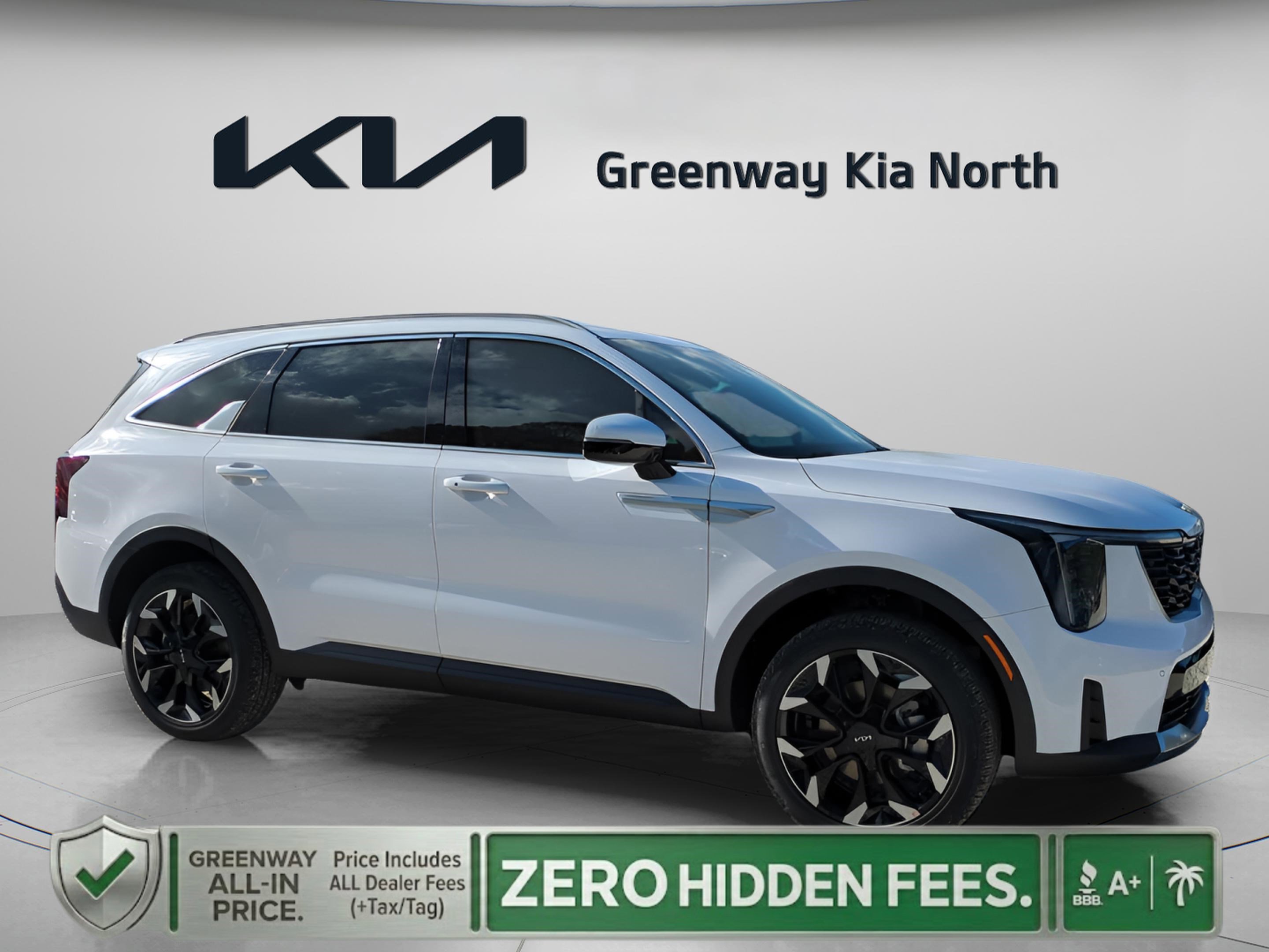 New 2026 Glacial White Pearl Kia EX image 1