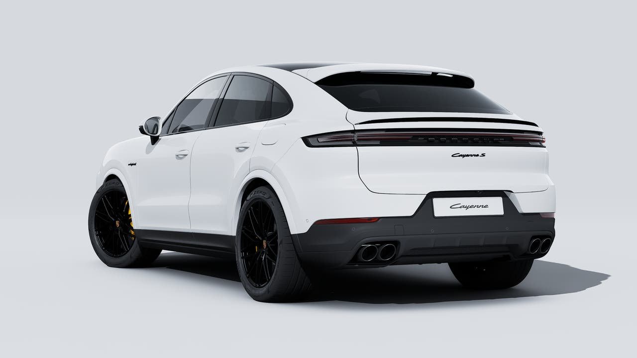 New 2027 White Porsche S E-Hybrid Coupe image 3