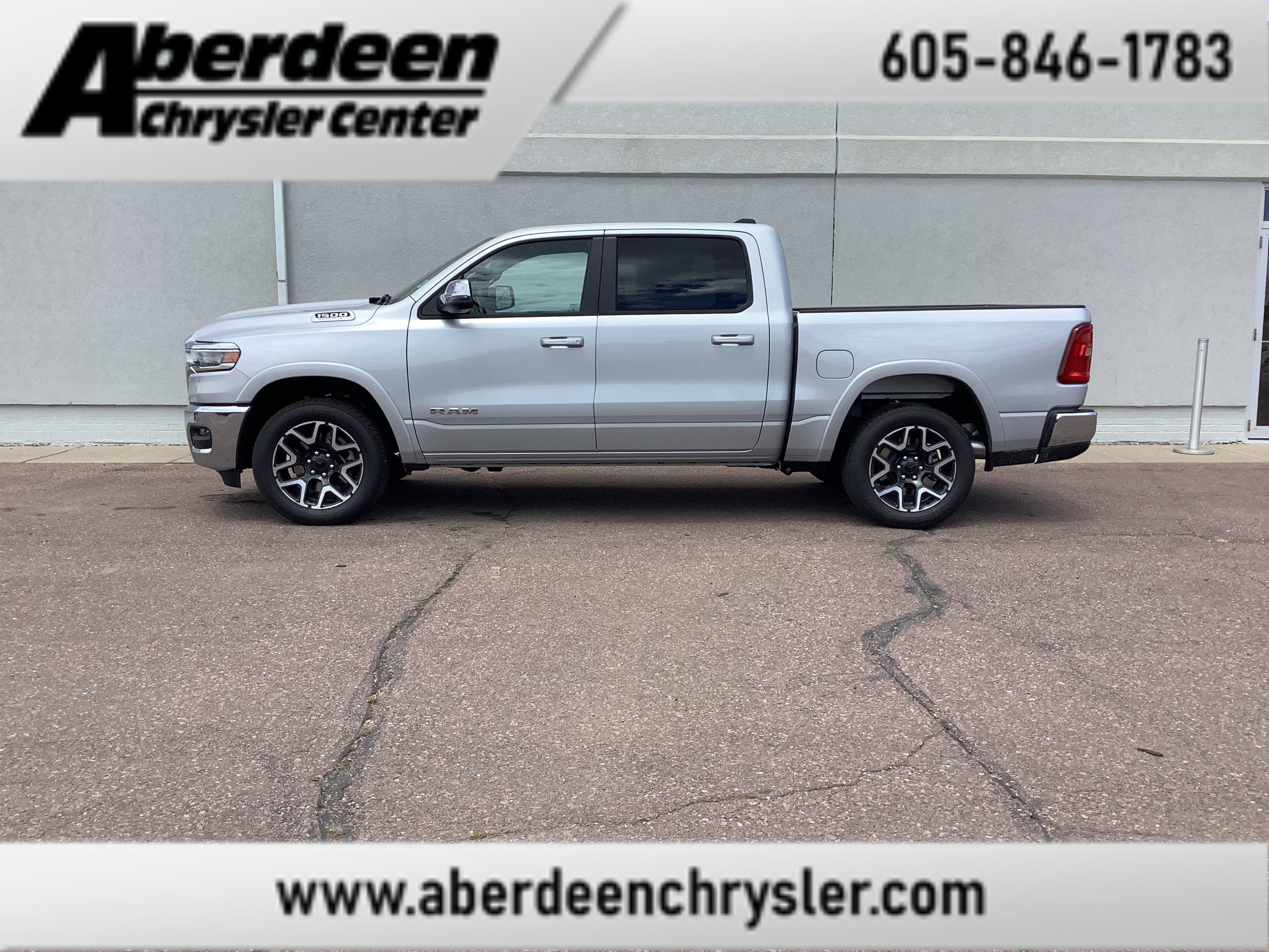 New 2026 Silver Zynith Exterior Paint RAM Laramie image 1