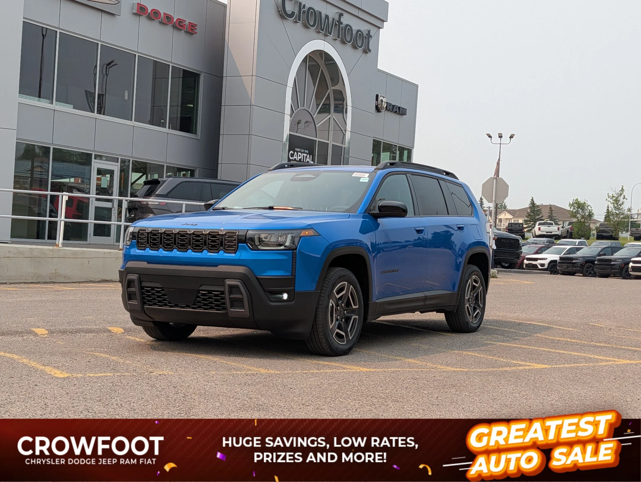New 2026 Blue Jeep Laredo - - Hybrid - Mopar Interior Protection Pkg - Adaptive Cruise - 12.3 Display & More! image 1