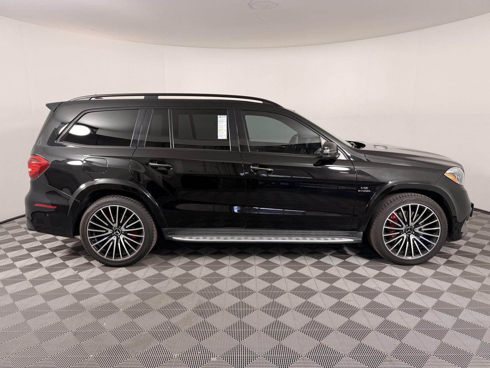Used 2017 Obsidian Black Metallic Mercedes AMG GLS 63 image 9