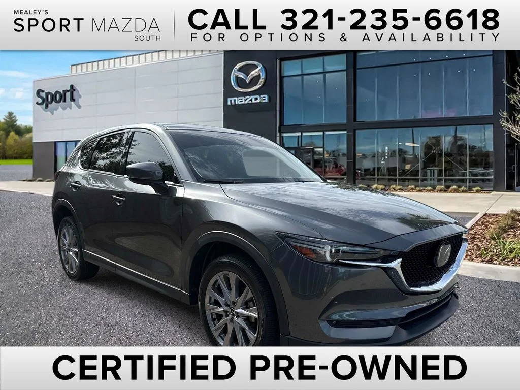 Certified Used 2021 Gray Mazda Grand Touring image 1