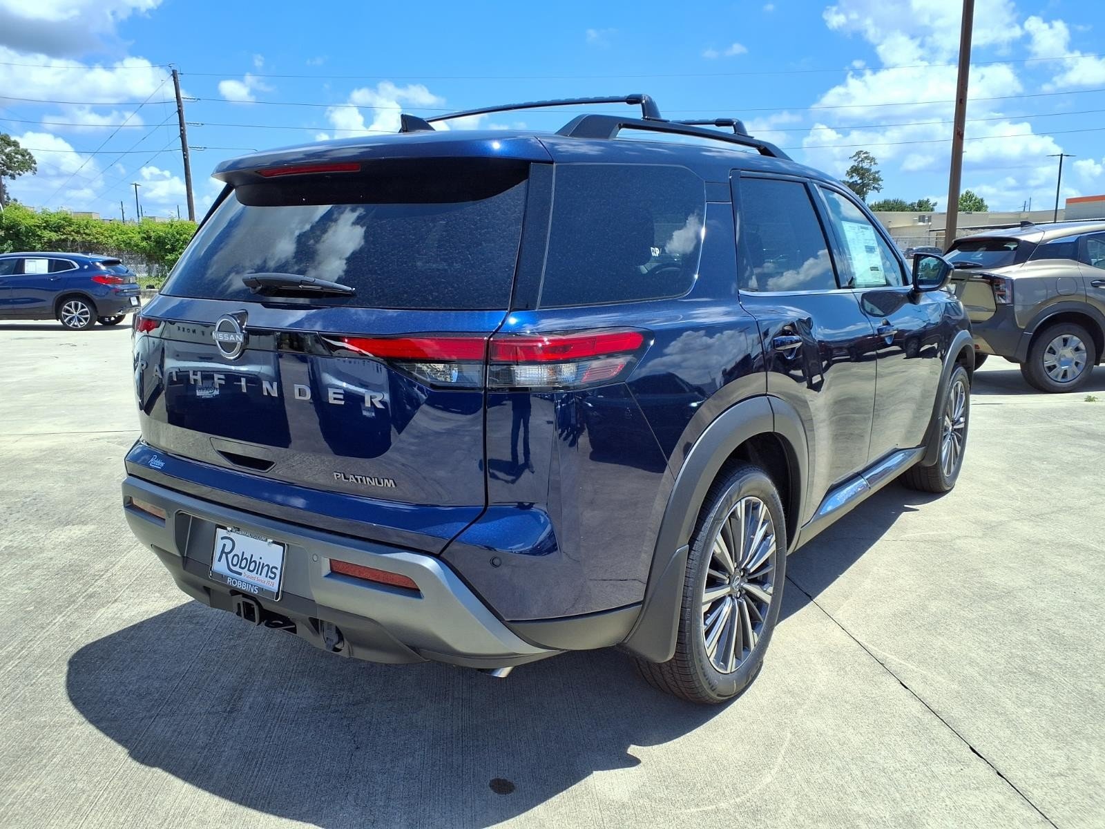 2026 Nissan Pathfinder Platinum Blue at Robbins Nissan