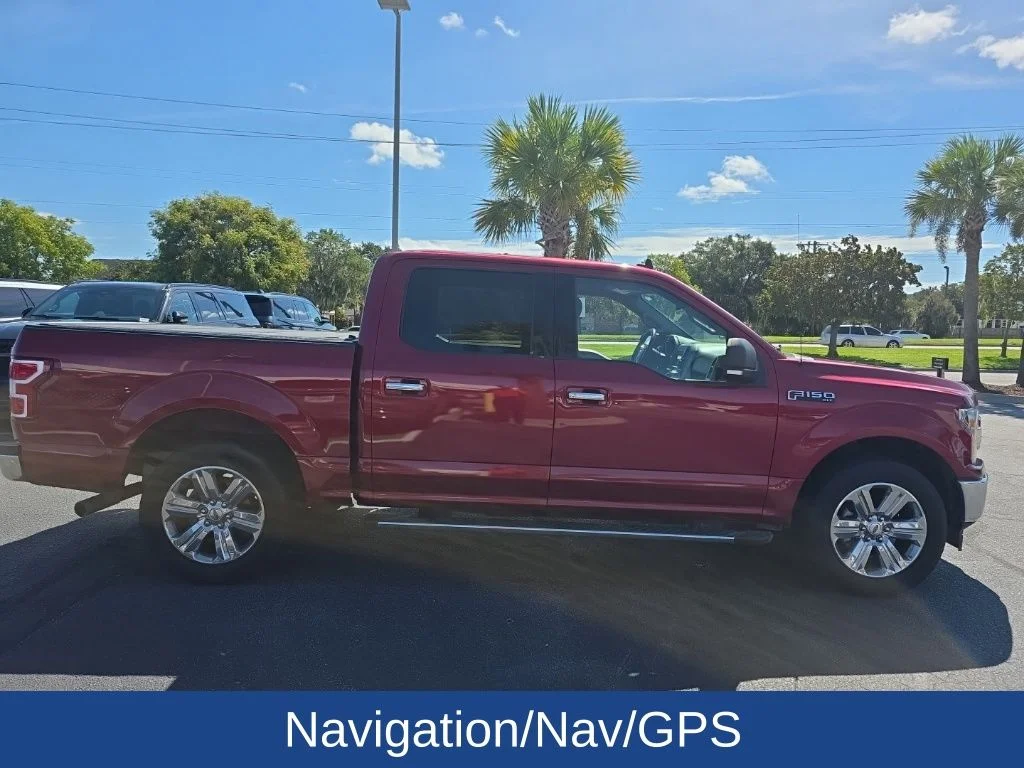 Used 2019 Ruby Red Metallic Tinted Clearcoat Ford XLT image 2