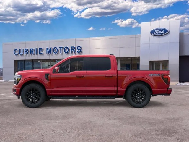 New 2026 Ruby Red Metallic Tinted Clearcoat Ford Lariat image 3