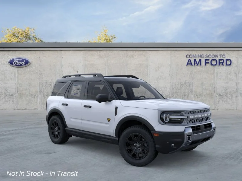 New 2026 Space White Metallic Ford Badlands® image 7