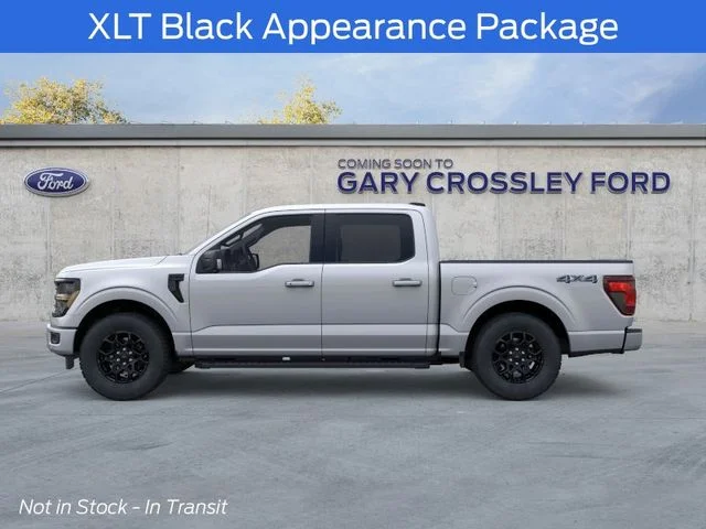 New 2026 Iconic Silver Metallic Ford XLT image 3