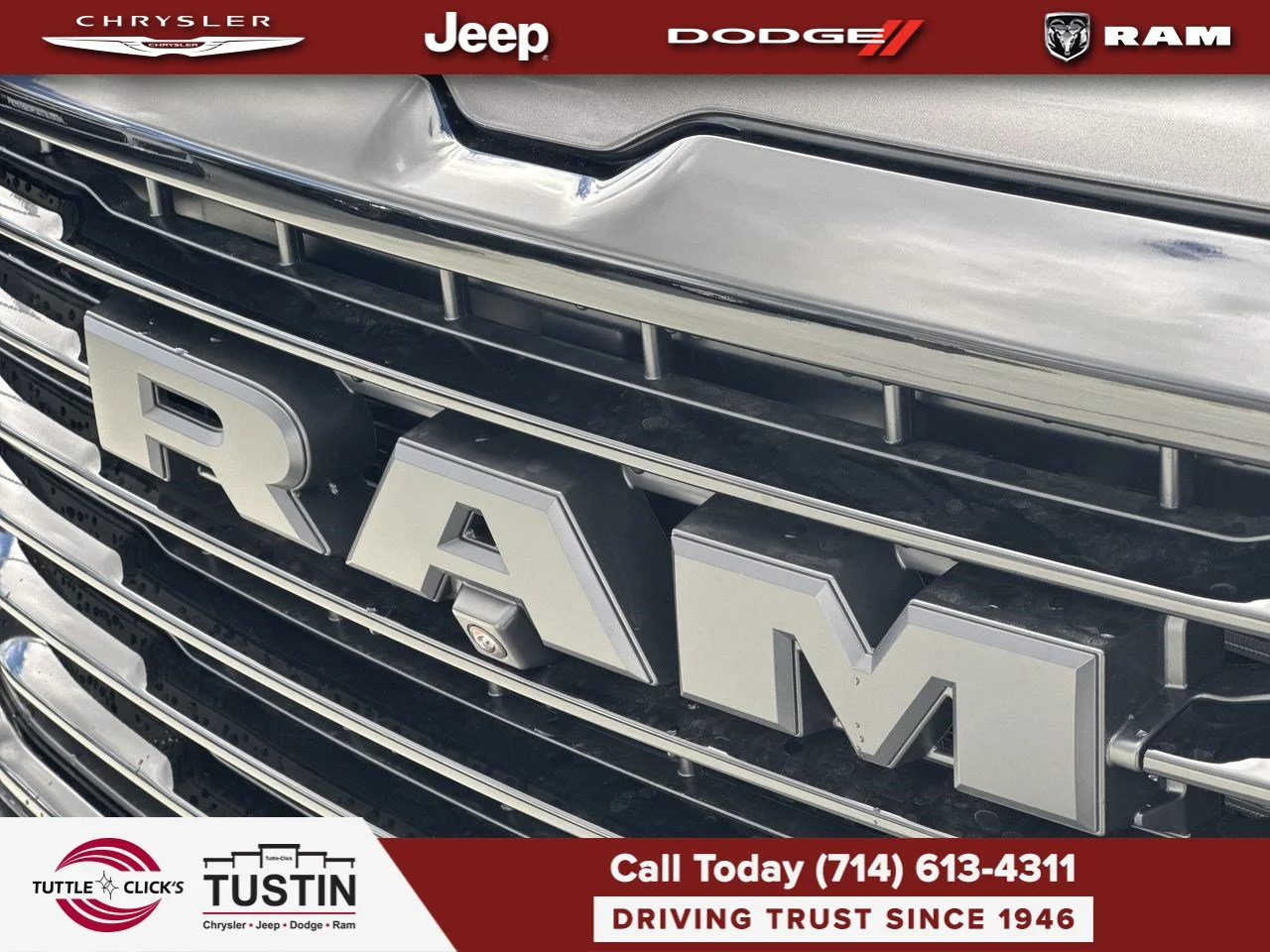New 2027 Granite Crystal Metallic Clear-Coat Exterior Paint RAM Laramie image 14