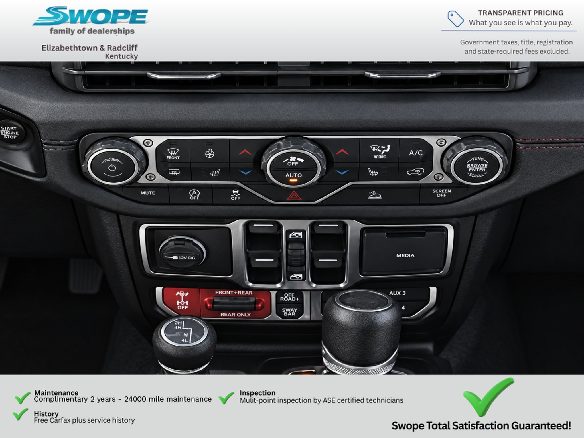Used 2024 Anvil Clear Coat Jeep Rubicon image 18