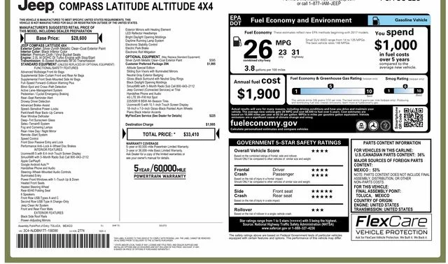 Used 2026 Silver Jeep Latitude image 1