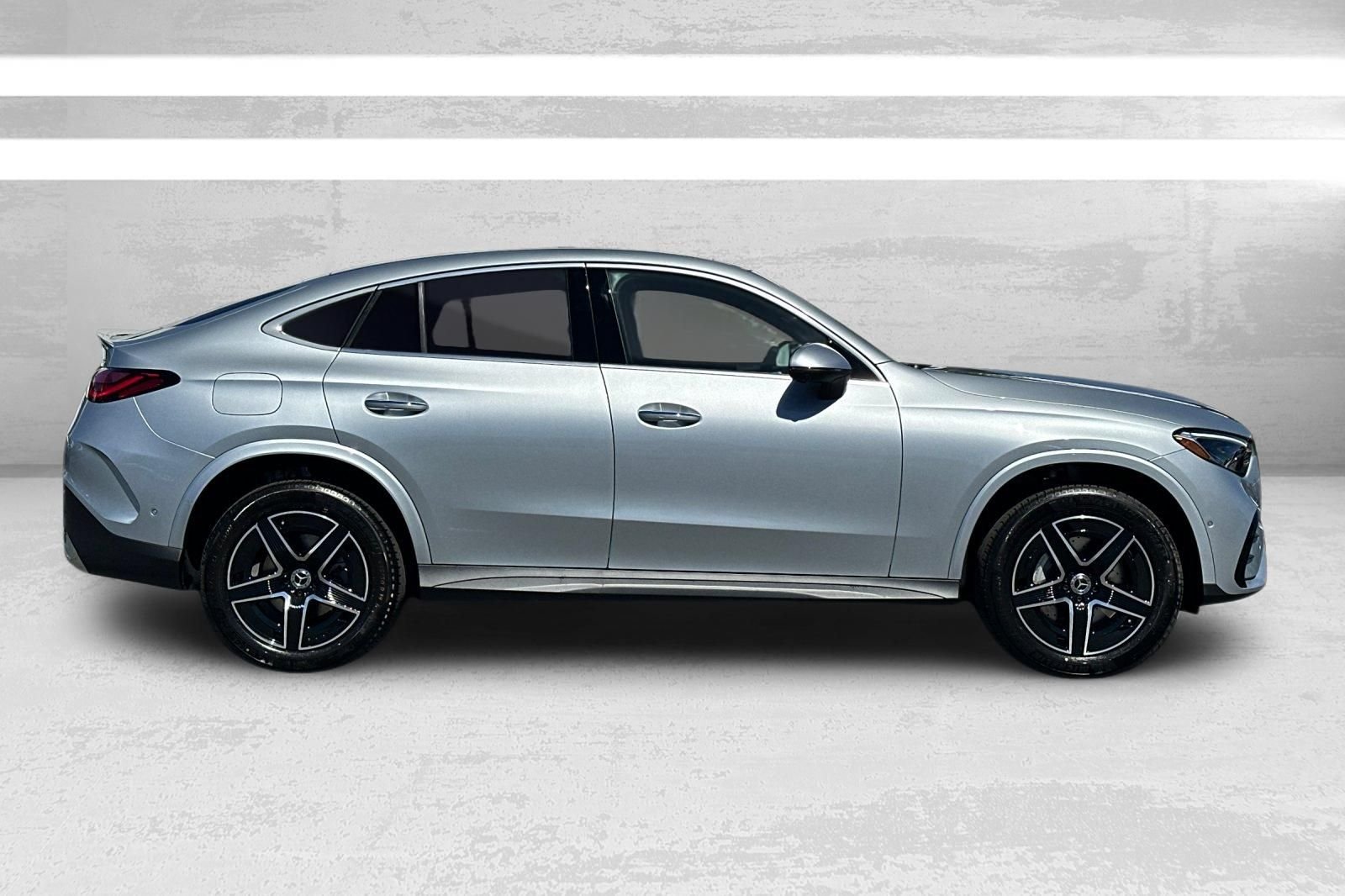 New 2026 Silver Mercedes-Benz GLC 300 Coupe image 3