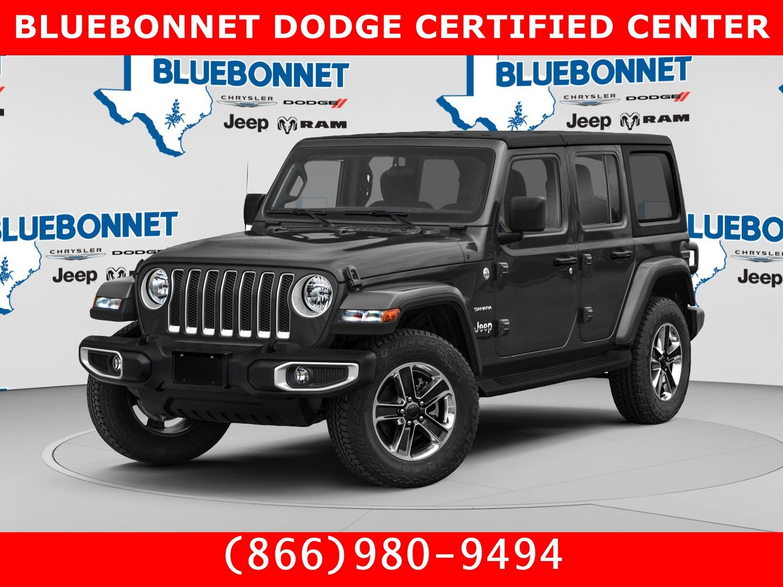 Certified Used 2020 Black Clearcoat Jeep Rubicon image 1
