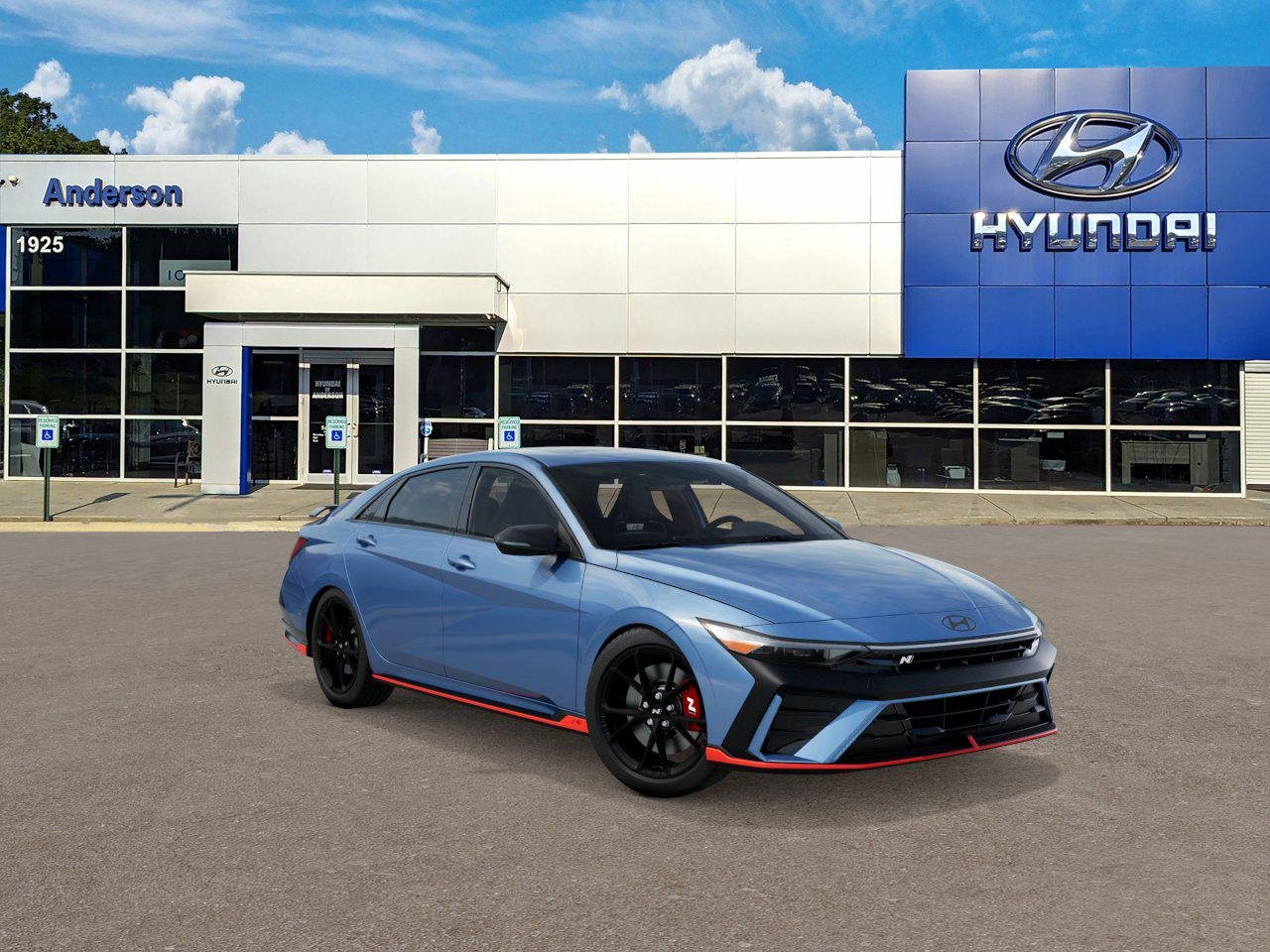 New 2026 Performance Blue Hyundai Sedan image 2