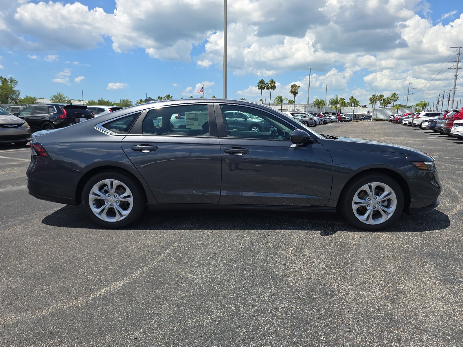 New 2026 Meteorite Gray Metallic Honda LX image 3