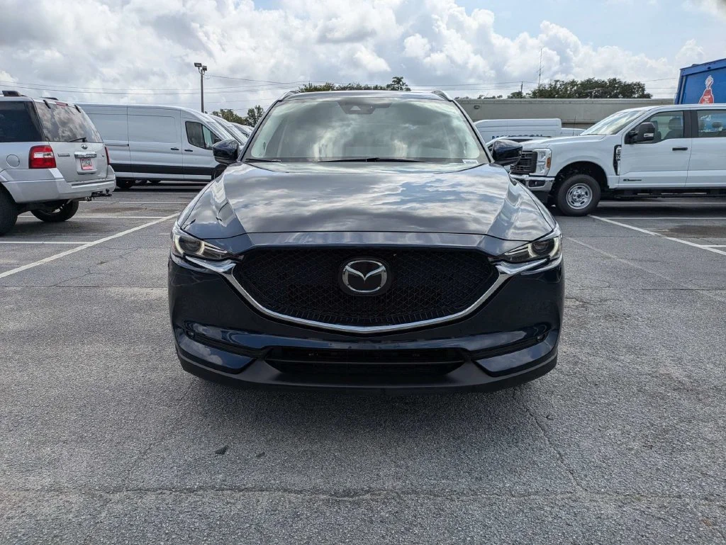 Used 2021 Blue Mazda Grand Touring image 9