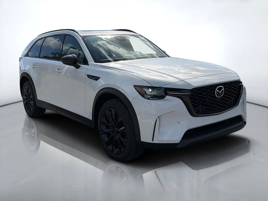 New 2026 Rhodium White Premium Mazda 3.3 Turbo Premium Sport AWD image 2