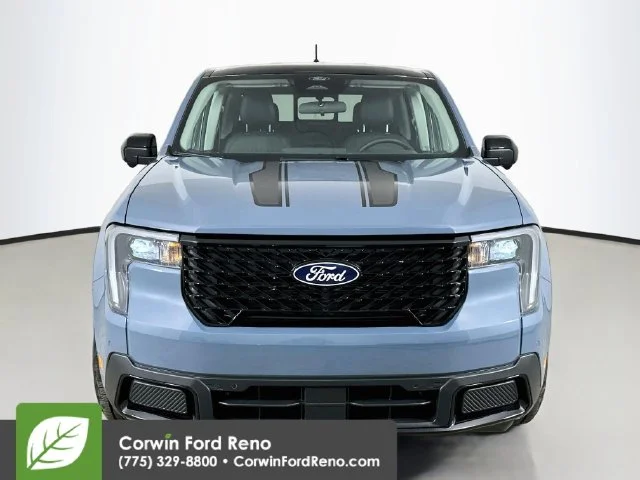 New 2026 Azure Gray Metallic Tri-Coat Ford Lariat image 2