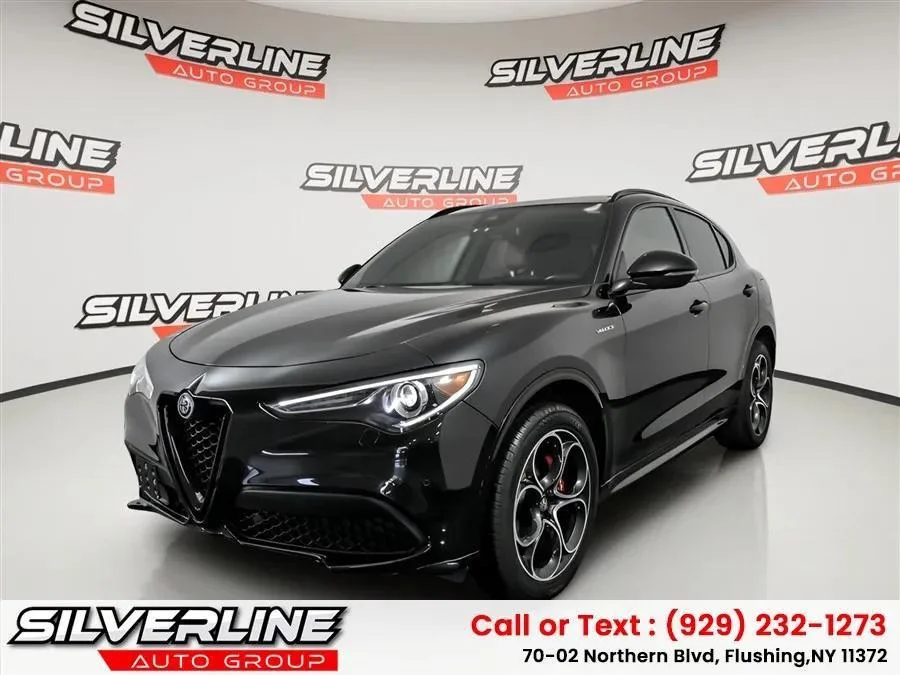 Used 2023 Vulcano Black Metallic Alfa Romeo Veloce image 1