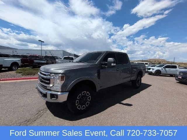 Used 2022 Gray Ford Lariat image 1
