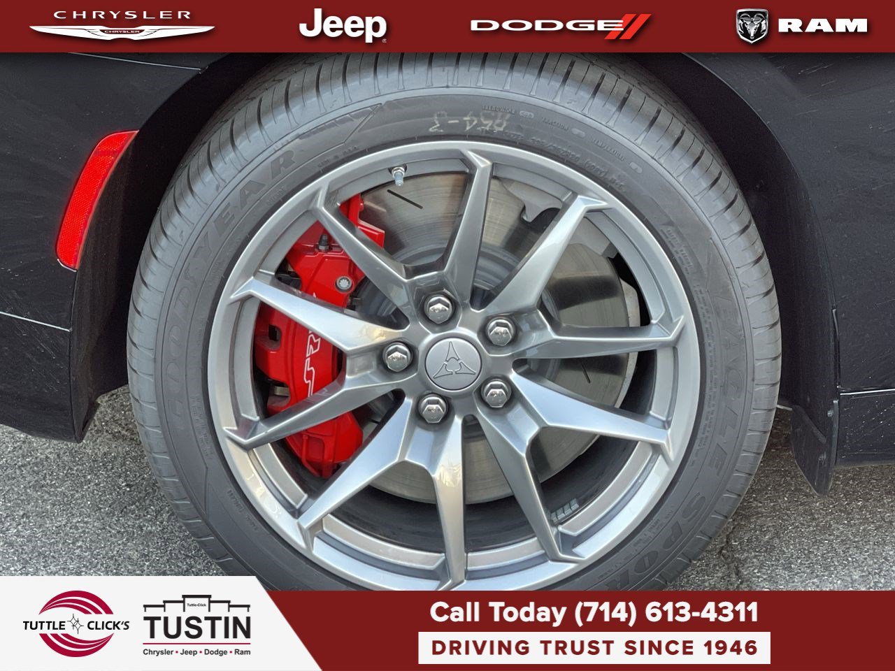 New 2026 Diamond Black Crystal Pearlcoat Dodge Scat Pack image 11