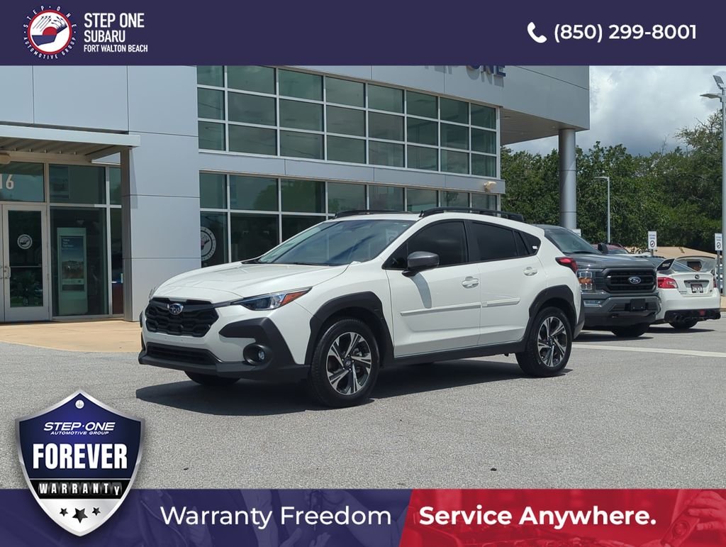 Used 2025 White Subaru Premium image 2