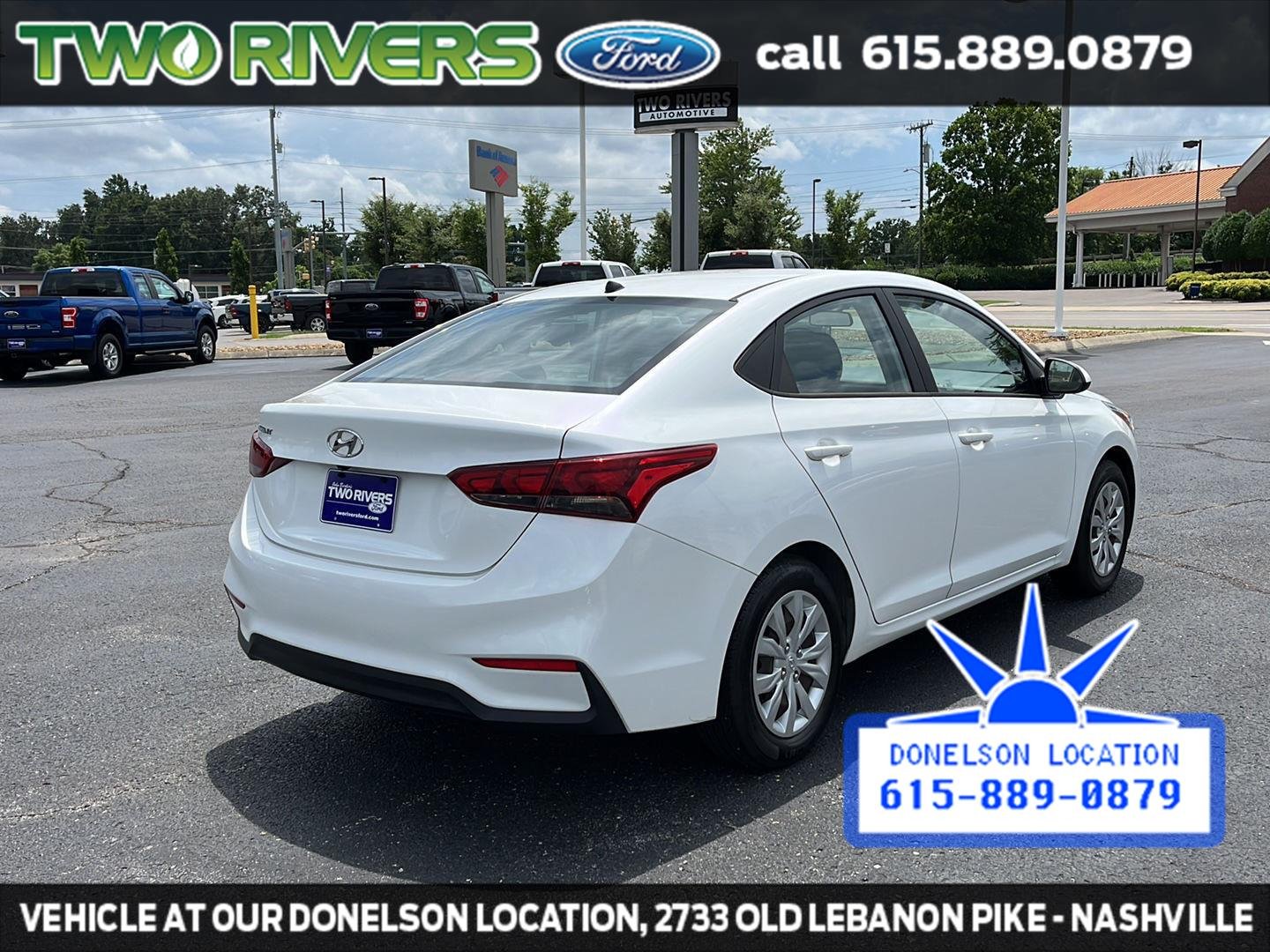 Used 2020 Frost White Pearl Hyundai SE image 9