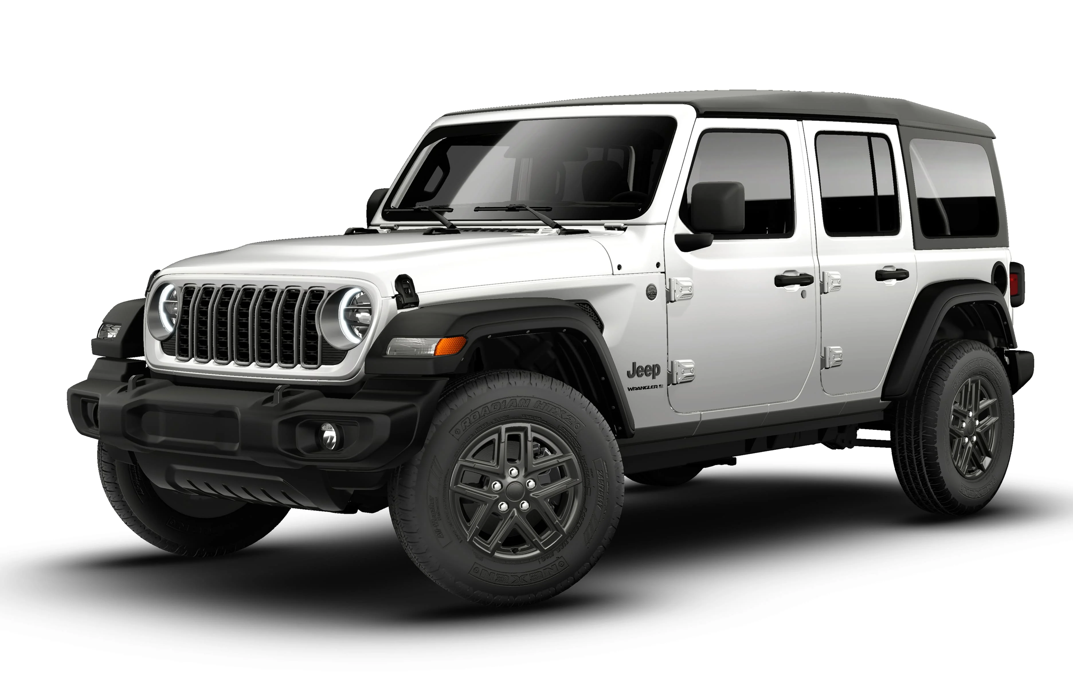New 2026 Bright White Clear-Coat Exterior Paint Jeep Sport S image 13